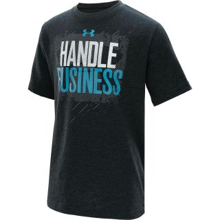 UNDER ARMOUR Boys Handle Business Short Sleeve T Shirt   Size XS/Extra Small,