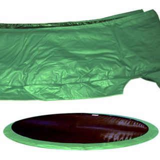 JumpKing 10 Wide Trampoline Frame Pad   Size 15 Foot, Green (PAD15 10G)