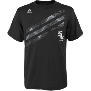 adidas Youth Chicago White Sox Laser Field Short Sleeve T Shirt   Size Xl