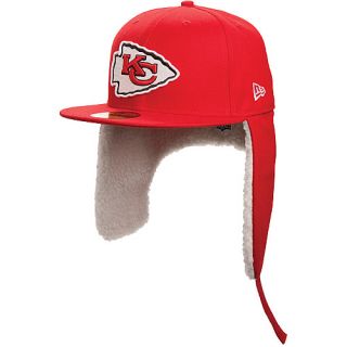 NEW ERA Mens Kansas City Chiefs On Field Dog Ear 59FIFTY Fitted Cap   Size 7.