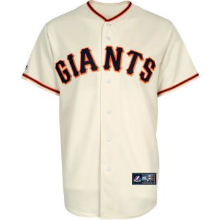 Majestic Athletic San Francisco Giants Blank Replica Home Jersey   Size