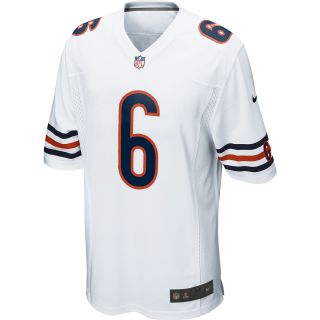 NIKE Mens Chicago Bears Jay Cutler Game White Jersey   Size Small, White