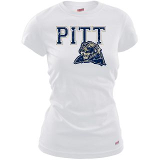 MJ Soffe Womens Pittsburgh Panthers T Shirt   White   Size XL/Extra Large,