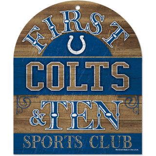Wincraft Indianapolis Colts 10X11 Club Wood Sign (91151010)