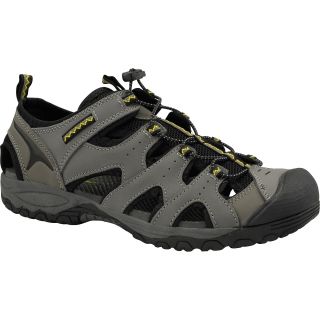 ALPINE DESIGN Mens KayJay Sandals   Size 11, Grey/yellow