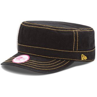 NEW ERA Womens Pittsburgh Steelers Chic Cadet Fitted Cap, Black