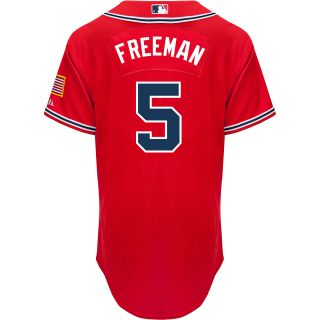 Majestic Athletic Atlanta Braves Authentic 2014 Alternate Freddy Freeman Cool