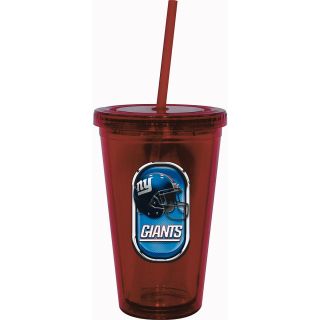 Hunter New York Giants Team Color Specific Dual Walled BPA Free Sip N Go