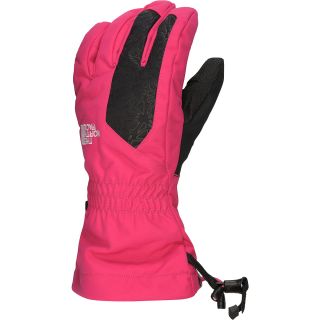 THE NORTH FACE Girls Montana Gloves   Size Large, Passion Pink