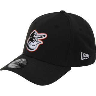 NEW ERA Mens Baltimore Orioles 59FIFTY Basic Black and White Fitted Cap   Size