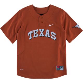NIKE Youth Texas Longhorns Replica Baseball Jersey   Size Xl, Texas Orange