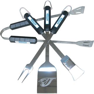 R & D Enterprises, Inc. Toronto Blue Jays 4 piece grilling utensil set