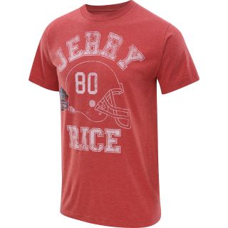 MAJESTIC ATHLETIC Mens San Francisco 49ers Jerry Rice Hall Of Fame Name And
