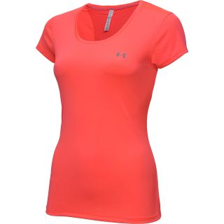 UNDER ARMOUR Womens HeatGear Flyweight Short Sleeve T Shirt   Size Medium,