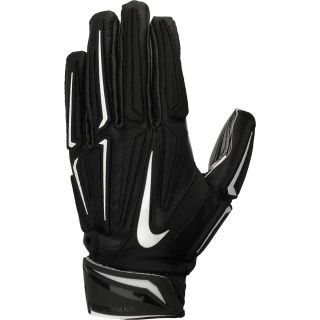 NIKE Adult Superbad 3.0 Football Gloves   Size Small, Black/grey