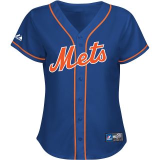 Majestic Athletic New York Mets Blank Womens Replica Alternate Royal Jersey  