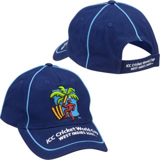 Cricket World Cup Adjustable Cap, Navy (V110EV ADJ)