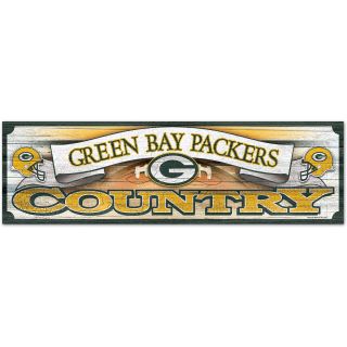 Wincraft Green Bay Packers Country 9x30 Wooden Sign (50520011)