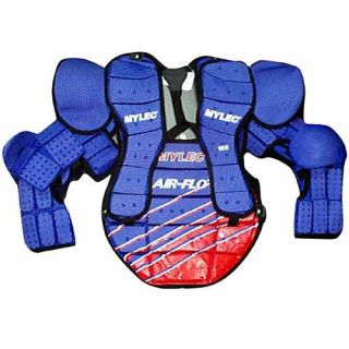 Mylec Air Flo Senior Roller Hockey Goalie Chest Protector with Full Arm Pads