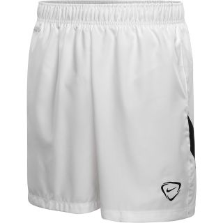 NIKE Mens Academy Woven Soccer Shorts   Size 2xl, White/black