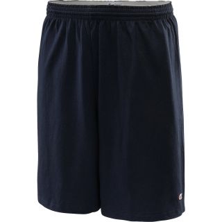 CHAMPION Mens Basic Jersey Shorts   Size Xl, Navy