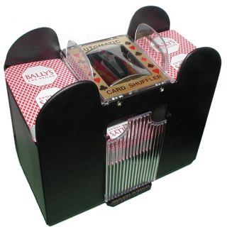 6 Deck Automatic Card Shuffler (10 2709XL)