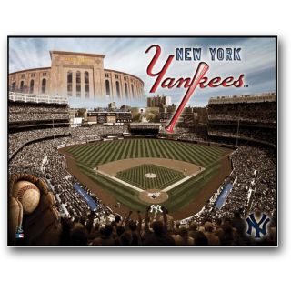 Artissimo New York Yankees Team Glory 22X28 Canvas Art (ARTBBNYYGLO22)