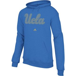 adidas Mens UCLA Bruins Pinstitch Fleece Hoody   Size Medium, Bright Blue