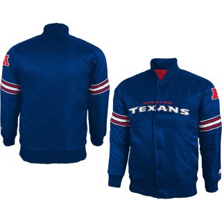 Kids Houston Texans Varsity Snap Jacket (STARTER)   Size Medium
