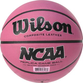 WILSON 28.5 Inch NCAA Replica Game Basketball   Size 28.5, Pink