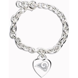 Wincraft St. Louis Rams Heart Charm Bracelet (62386091)