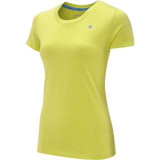 CHAMPION Womens Vapor PowerTrain Heather Short Sleeve T Shirt   Size Medium,