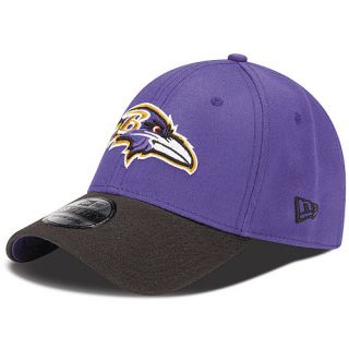 NEW ERA Mens Baltimore Ravens TD Classic 39THIRTY Flex Fit Cap   Size S/m,