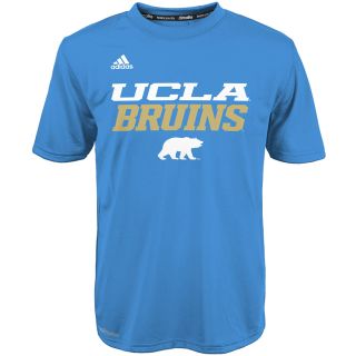adidas Youth UCLA Bruins Sideline Game ClimaLite Short Sleeve T Shirt   Size Xl
