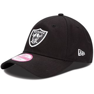 NEW ERA Womens Oakland Raiders Sideline 9FORTY One Size Fits All Cap, Black