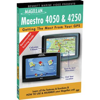 Bennett Marine Instructional DVD for the Magellan Maestro 4050 and 4250