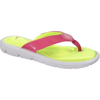 NIKE Womens Comfort Thong Sandals   Size 6, Pink/white