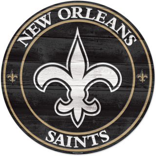 Wincraft New Orleans Saints Round Wooden Sign (56691011)