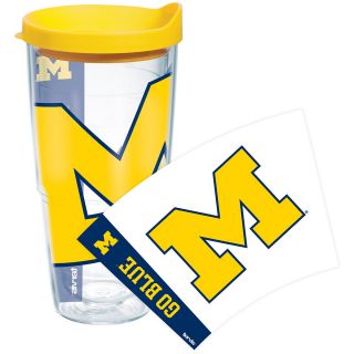 TERVIS TUMBLER Michigan Wolverines 24 Ounce Colossal Wrap Tumbler   Size 24oz