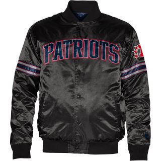 New England Patriots Logo Black Jacket (STARTER)   Size Xl