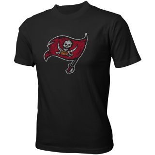 NFL Team Apparel Youth Tampa Bay Buccaneers Distressed Team Logo Short Sleeve T 