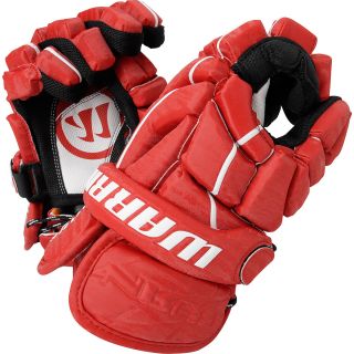 WARRIOR Mens Burn Smoove Edition Lacrosse Gloves   Size 13, Red