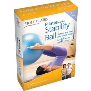 STOTT PILATES DVD   Pilates on the Stability Ball 2 DVD Set (DV 81212)