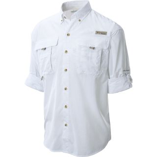 COLUMBIA Mens Bahama II Long Sleeve Woven Shirt   Size 3x Tall, White