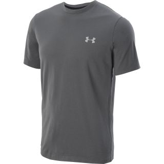 UNDER ARMOUR Mens Charged Cotton Short Sleeve T Shirt   Size Large, Graphite