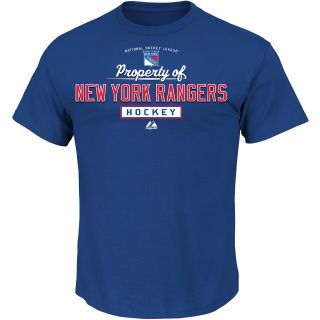 MAJESTIC ATHLETIC Youth New York Rangers Property Of Rangers Short Sleeve T 