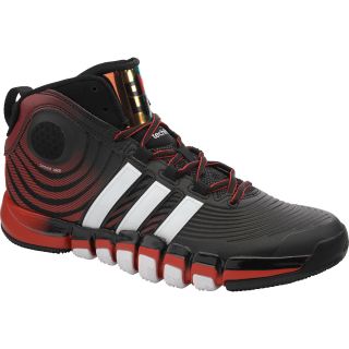 adidas Mens D Howard 4 Mid Basketball Shoes   Size 9, Black/white/red