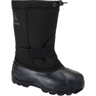 KAMIK Boys Snowcloud Winter Boots   Size 6, Black