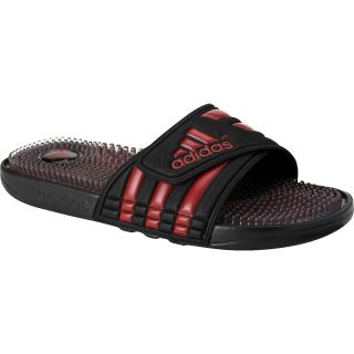 adidas Mens Adissage Fade Slides   Size 12, Black/red