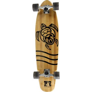 MADE IN MARS 34 Honu Glyph Performance Longboard   Size 34 Inches, Natural